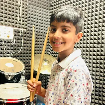 Learning and practice at Dwarka School of Music