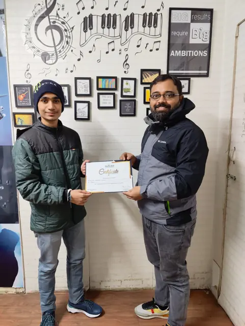 School achievements at Dwarka School of Music