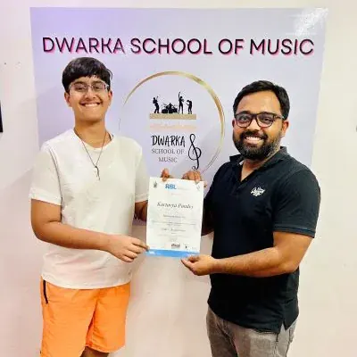 School achievements at Dwarka School of Music